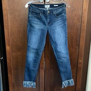 William Rast ankle skinny stretch jeans sz 27